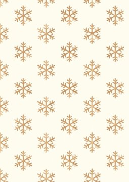Elegant snowflake pattern wallpaper.