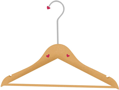 clothes hanger illustration