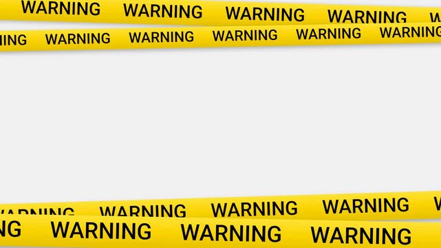 Repeated Warning Tape Pattern Yellow Black Caution Barrier Stripes