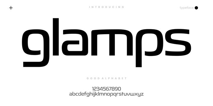 Futuristic Tech Font for Digital Logo Branding and Modern Gaming Typography