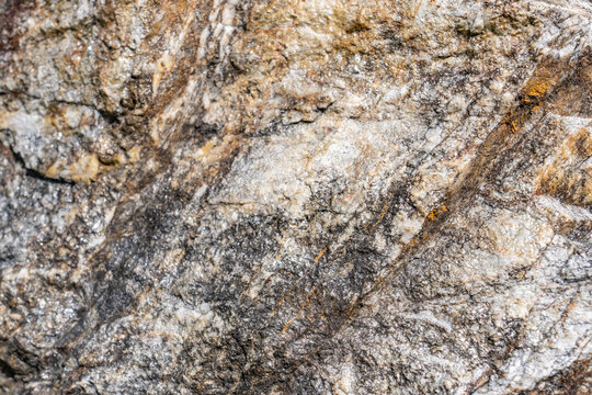 Biotite Gneiss (PRgn), metamorphic rock. Imjingak, Paju is a city in Gyeonggi Province, South Korea geology. Korean Demilitarized Zone.