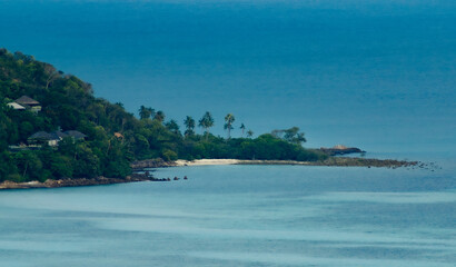 Obraz premium Expansive Blue Waters Under Clear Open Horizon