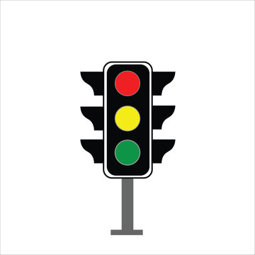 Traffic Signal Vector Illustration