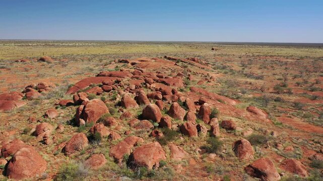 Millstream Chichester National Park, Western Australia Aerial Drone 4K