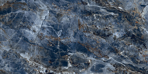 Elegant blue marble texture with soft natural veins and warm earthy tones, perfect for luxury interiors, ceramic tiles, and decorative backgrounds.   © Vidal