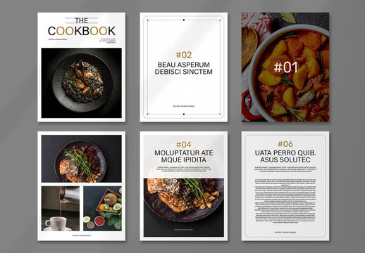 Cookbook Social Media Stores Layout