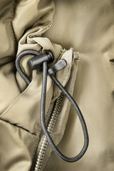 Jacket details closeup © Tarzhanova