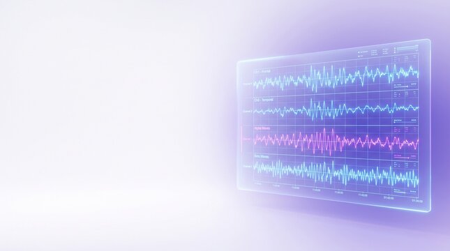 Minimalist Non-Invasive Brain Wave Diagnostic Background