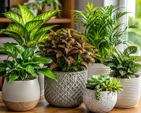 potted plant in a pot