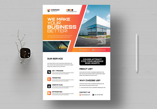 Creative Digital Agency Flyer