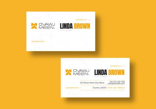 Professional Business Card Template