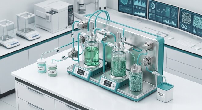 Isometric Green Chemistry Reactor Producing Biocompatible Nanoparticles