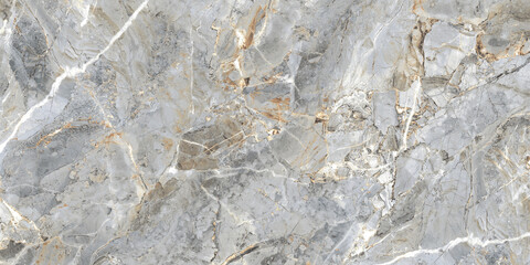 Grey marble texture with subtle yellow veining and natural stone details. Elegant surface for ceramic tiles, interior walls, flooring, and architectural design.  © Vidal