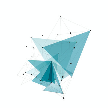 Futuristic Artificial Intelligence Connection Abstract Illustration