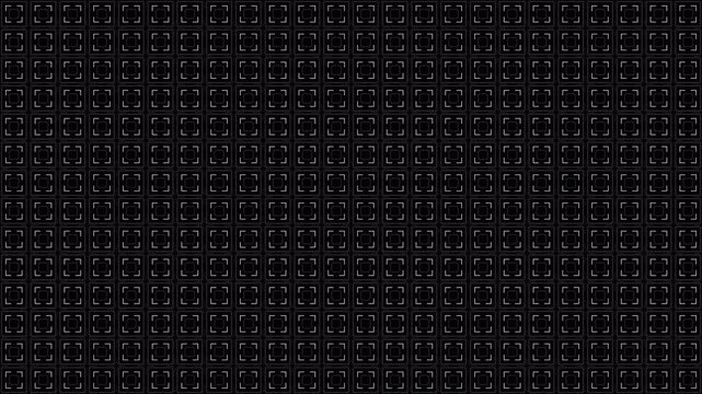 Abstract dark grid background with subtle geometric patterns.