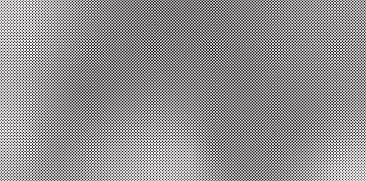 Abstract Halftone Dot Texture Seamless Pattern Grayscale Dotted Gradient Background Overlay for Retro Print and Graphic Design Backdrops