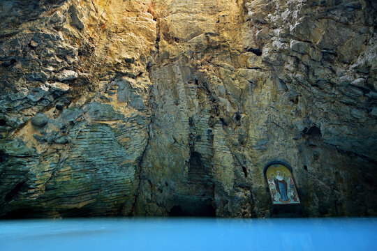The legendary and famous Proval Lake in Pyatigorsk.