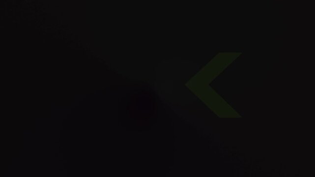 left-directional arrow loop animation. Animated arrows for the overlay video layer. arrow icon concept animation