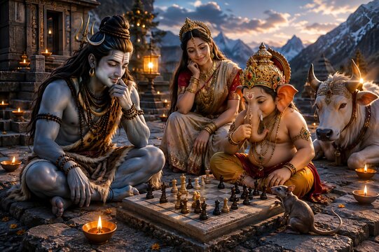 Ganpati Bappa, Lord Shiva & Goddess Parvati &ndash; Ganesh Chaturthi, Mahashivratri, Ganesh Jayanti & Hartalika Teej Divine Celebration