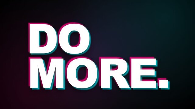 Bold neon lettering displaying an inspirational message urging people to achieve greater results through persistent hard work and dedicated focus during their everyday professional business