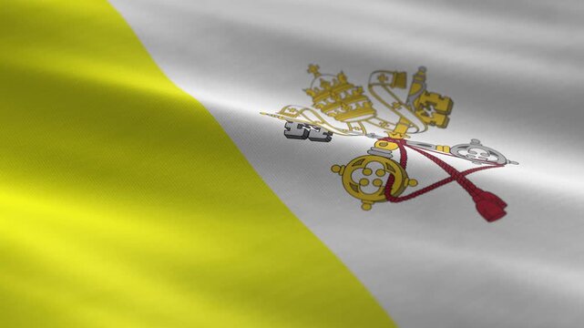 Vatican - waving flag loop