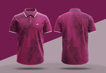 Minimal Polo T Shirt Template
