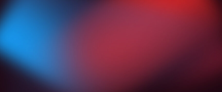 Abstract smooth dark blue and red gradient color background for modern digital graphic design projects