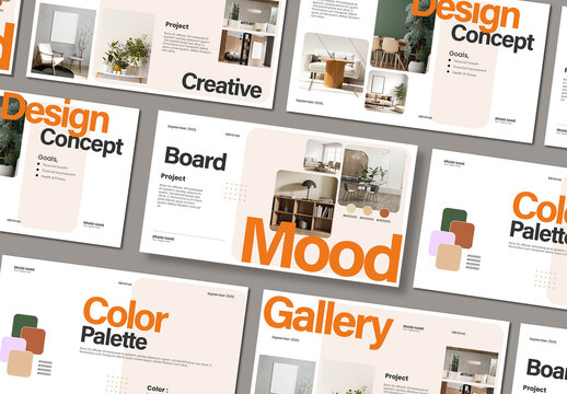 Brand Mood Board Template