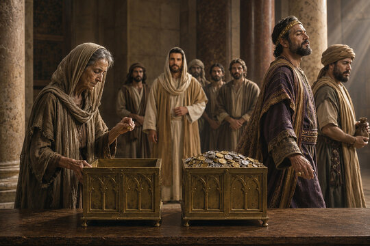 the Poor Widow's Offering
