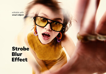 Strobe Blur Photo Effect