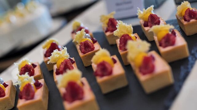 Luxury Buffet Line Food Display