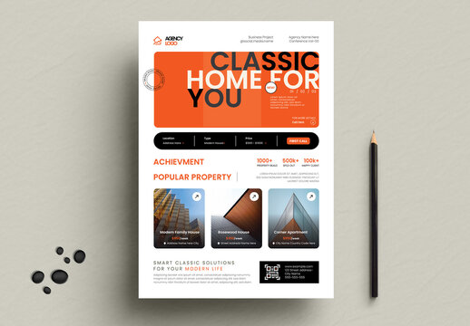 Real Estate Property Promotion Flyer Template