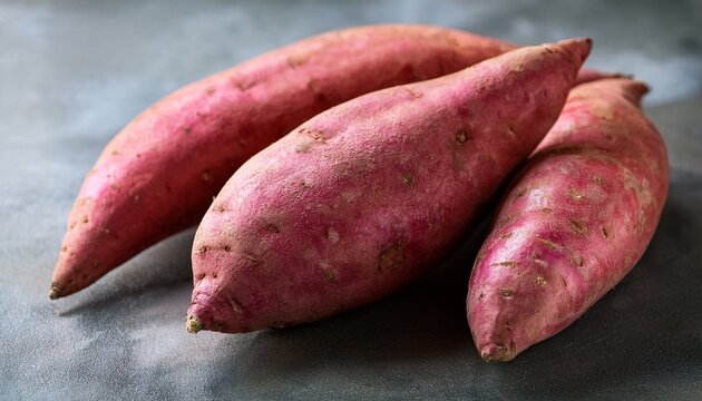 Raw Sweet Potato Red Sweetpotato Tubers