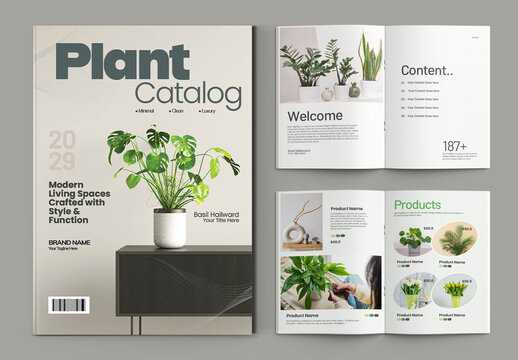 Product Catalog Template Layout