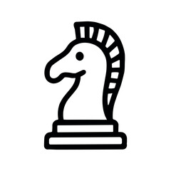 Chess Knight Icon © ieps