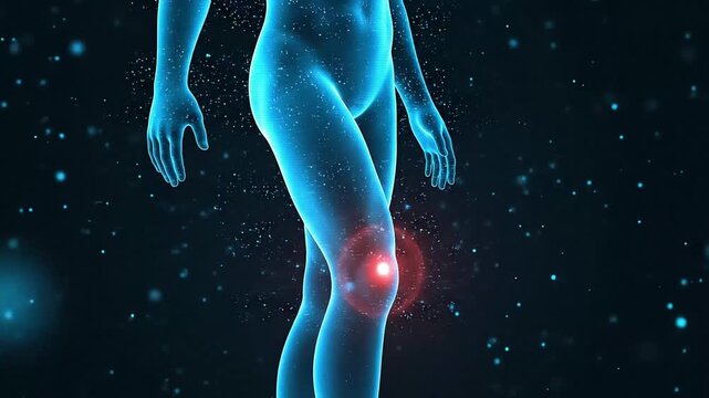 Knee Pain Anatomy Visualization