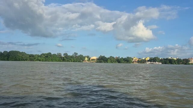 Beautiful view of river Ganges.