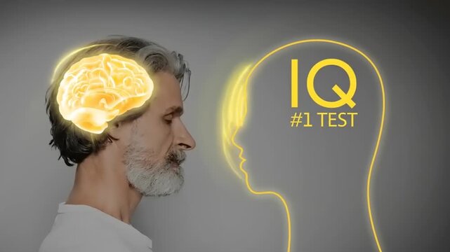 Exploring the connection between brain activity and intelligence testing.