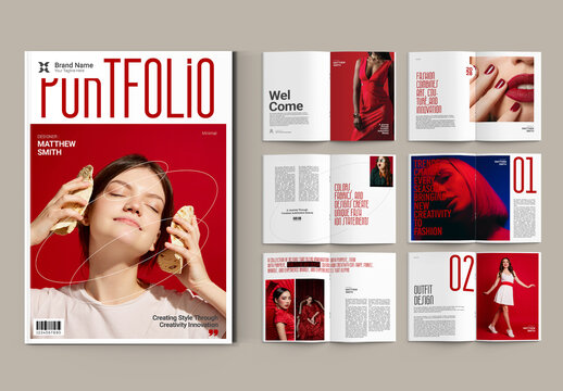 Modern Creative Portfolio Design Template