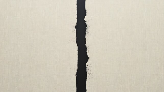 separation. A sharp dark fissure dividing a textured beige surface in two. ESG reports, sustainability campaigns, designed for environmental awareness campaigns, drives climate awareness.