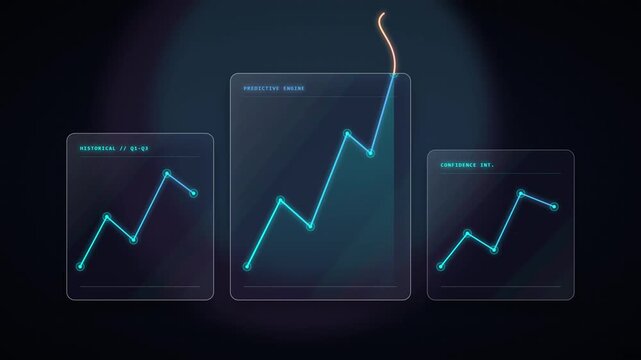 Predictive Engine Forecasting Business Growth with Data Visualization