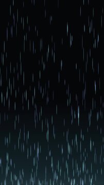 Vertical mobile background rising cyan streaks seamless loop
