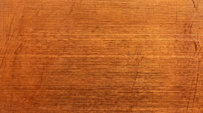 Brushed Copper Metal Texture Background Surface