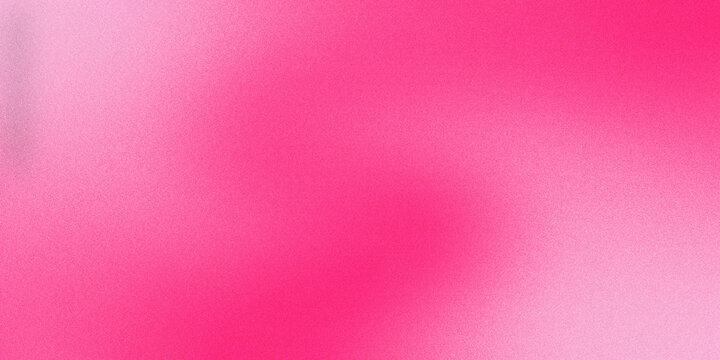 Abstract pink fuchsia grainy gradient background illustration.