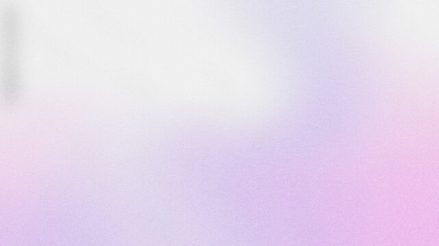 Soft noise gradient background fading from pastel violet to white for dreamy elegant ethereal concept design