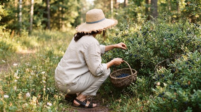 Picking blueberries from the bush. Picked blueberries. Boxes of blueberries. Picking organic blueberries. Hands picking blueberries. Blueberries in a basket. Picking blueberries. wild blueberries 