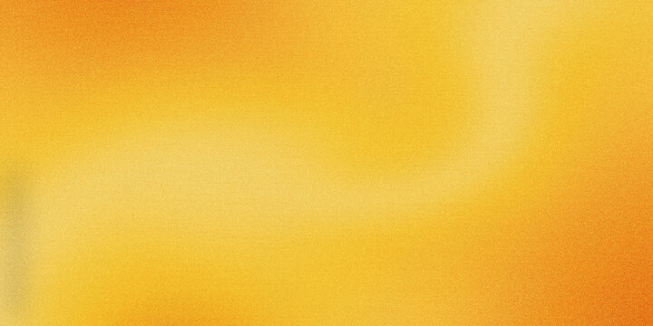 Abstract yellow gold gradient blurred background grainy noise texture backdrop poster banner