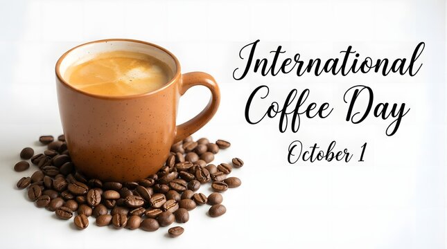 Cup of fresh coffee with roasted coffee beans isolated on white background