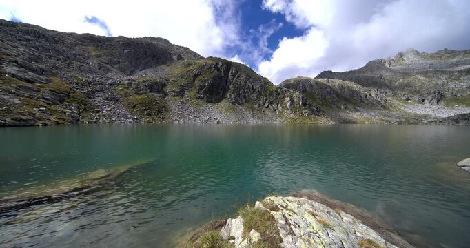 Original name(s): Fantastic landscape on lake Gelato