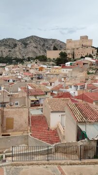 Petrer town in comarca Vinalopo Mitja in Alicante Province, Valencian Community in Spain.